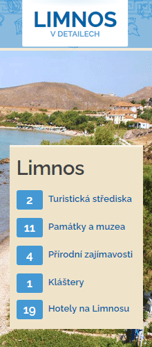 Limnos - vše o ostrovu Limnos v Řecku